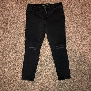 Ripped Black Skinny Jeans